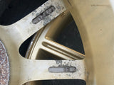 JDM 2005-2007 Subaru WRX STi Authentic Enkei Gold Rims ET53 Wheels 5X114.3 17x8JJ 215/45 R17
