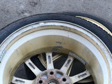 JDM 2005-2007 Subaru WRX STi Authentic Enkei Gold Rims ET53 Wheels 5X114.3 17x8JJ 215/45 R17