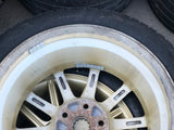 JDM 2005-2007 Subaru WRX STi Authentic Enkei Gold Rims ET53 Wheels 5X114.3 17x8JJ 215/45 R17