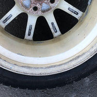 JDM 2005-2007 Subaru WRX STi Authentic Enkei Gold Rims ET53 Wheels 5X114.3 17x8JJ 215/45 R17