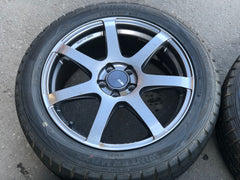 ENKEI PF07 Rare Racing Wheels 17x7J +48 5x100 215/50 R17 Japan Imported