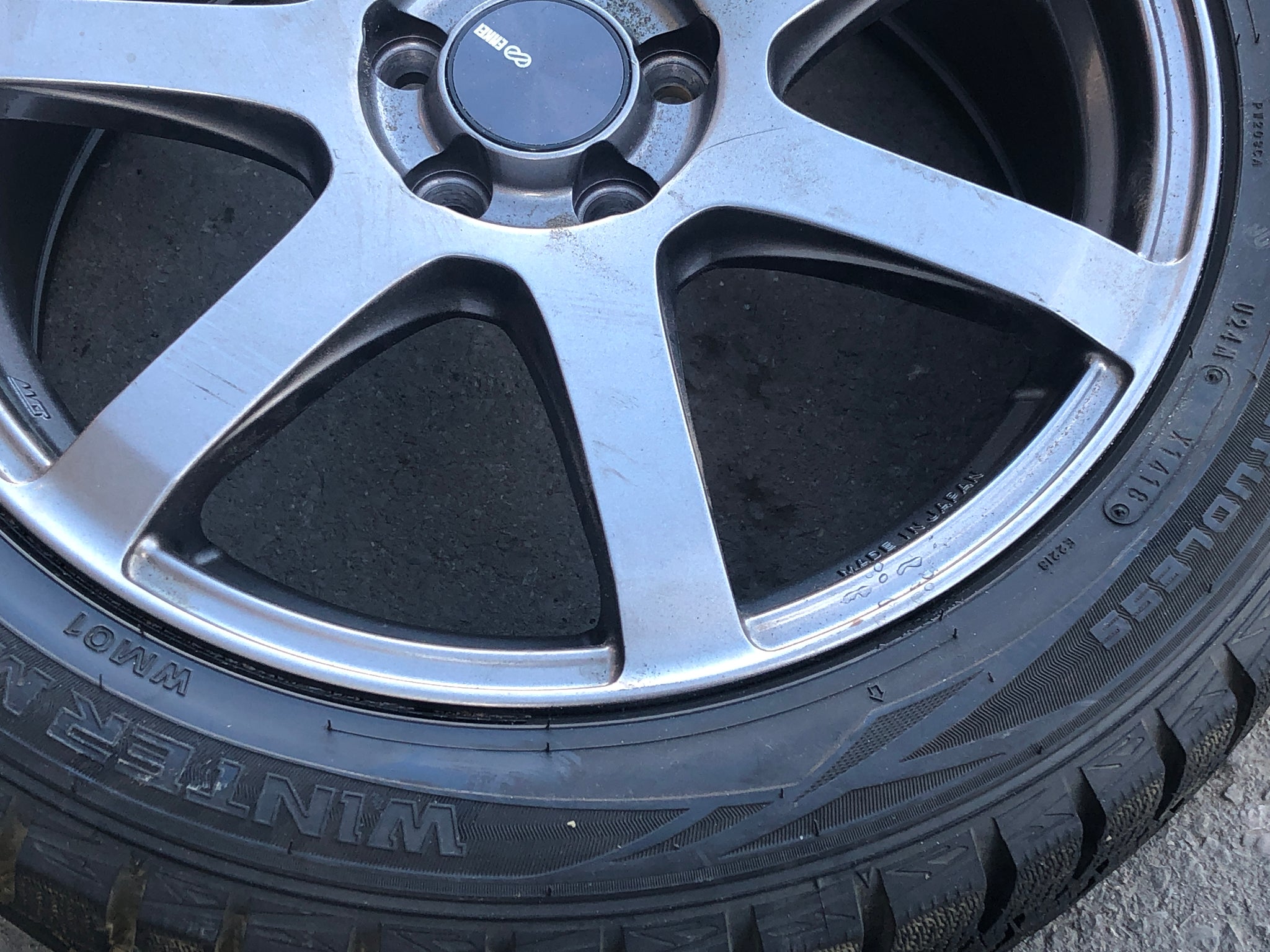 1844 | ENKEI PF07 Rare Racing Wheels 17x7J +48 5x100 215/50 R17