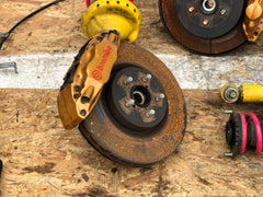 JDM Subaru Legacy Spec-B STi Brembo Calipers Struts Hubs Knuckles Control Arms