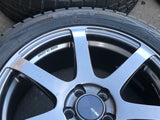 ENKEI PF07 Rare Racing Wheels 17x7J +48 5x100 215/50 R17 Japan Imported