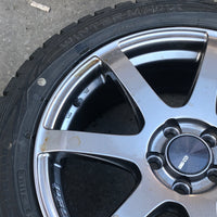 ENKEI PF07 Rare Racing Wheels 17x7J +48 5x100 215/50 R17 Japan Imported