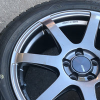 ENKEI PF07 Rare Racing Wheels 17x7J +48 5x100 215/50 R17 Japan Imported