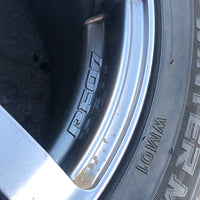 ENKEI PF07 Rare Racing Wheels 17x7J +48 5x100 215/50 R17 Japan Imported