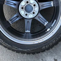 ENKEI PF07 Rare Racing Wheels 17x7J +48 5x100 215/50 R17 Japan Imported