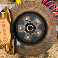 JDM Subaru Legacy Spec-B STi Brembo Calipers Struts Hubs Knuckles Control Arms