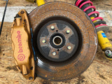 JDM Subaru Legacy Spec-B STi Brembo Calipers Struts Hubs Knuckles Control Arms