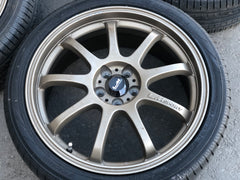 LM-Sport Wheel 5X100 Rim 18X7.5J +50ET / 225/40 R18 Subaru WRX Spec
