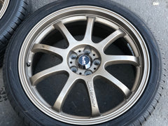 LM-Sport Wheel 5X100 Rim 18X7.5J +50ET / 225/40 R18 Subaru WRX Spec