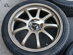 LM-Sport Wheel 5X100 Rim 18X7.5J +50ET / 225/40 R18 Subaru WRX Spec