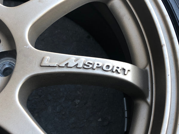 LM-Sport Wheel 5X100 Rim 18X7.5J +50ET / 225/40 R18 Subaru WRX Spec | Wheels and Rims | 5x100, LM Sport | 1845
