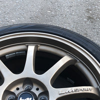 LM-Sport Wheel 5X100 Rim 18X7.5J +50ET / 225/40 R18 Subaru WRX Spec