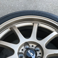 LM-Sport Wheel 5X100 Rim 18X7.5J +50ET / 225/40 R18 Subaru WRX Spec
