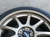LM-Sport Wheel 5X100 Rim 18X7.5J +50ET / 225/40 R18 Subaru WRX Spec