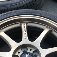 LM-Sport Wheel 5X100 Rim 18X7.5J +50ET / 225/40 R18 Subaru WRX Spec
