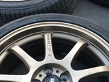 LM-Sport Wheel 5X100 Rim 18X7.5J +50ET / 225/40 R18 Subaru WRX Spec