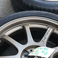 LM-Sport Wheel 5X100 Rim 18X7.5J +50ET / 225/40 R18 Subaru WRX Spec