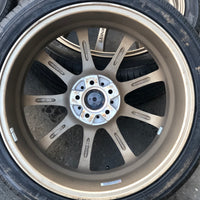 LM-Sport Wheel 5X100 Rim 18X7.5J +50ET / 225/40 R18 Subaru WRX Spec