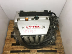 JDM Honda Acura K24A Type S Engine 2.4L DOHC I-VTEC Motor RBB Head Accord TSX