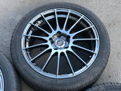 ENKEI RS05 Rare Racing Wheels 18x8J +35 5x114.3 245/40 R18 Japan Imported