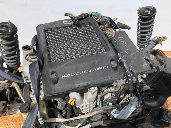 JDM 10-13 Mazdaspeed MZR MS3 Axela 2.3L L3 Turbo Engine 6 SPEED Manual Transmission M/T | Engine & Transmission | Mazda, Mazda Speed 3, mazda speed 3 transmission, mazdaspeed 3 engine, tested | 1618