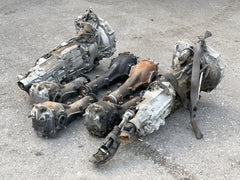 Subaru (TY758VB1AA) & (TY754VBBAA) Transmission + 5 Suretrac EM LSD 4.44 Differentials
