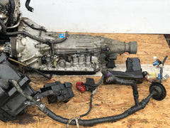 JDM TOYOTA 1JZGTE VVTI 2.5L TURBO ENGINE FRONT SUMP 1JZ MOTOR TRANS WIRING ECU