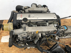 JDM TOYOTA 1JZGTE VVTI 2.5L TURBO ENGINE FRONT SUMP 1JZ MOTOR TRANS WIRING ECU