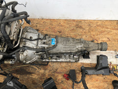JDM TOYOTA 1JZGTE VVTI 2.5L TURBO ENGINE FRONT SUMP 1JZ MOTOR TRANS WIRING ECU