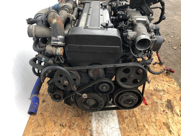 JDM Toyota 1JZ-GTE Engine Twin Turbo R154 5 Speed Trans Supra MK3 Front Sump | Engine & Transmission | 1JZ, 1JZ-GTE, 1JZGTE, R154 Tranmission, Toyota, toyota 1jz non vvti, TOYOTA ENGINE, TOYOTA SUPRA | 1621