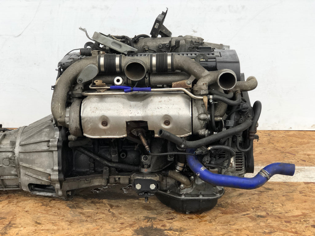1621 | JDM Toyota 1JZ-GTE Engine Twin Turbo R154 5 Speed Trans Supra ...