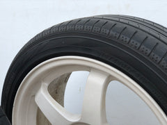 RAYS VOLK TE37 SAGA Forged Wheels White 17x7.5J +48 5x100 215/45 R17