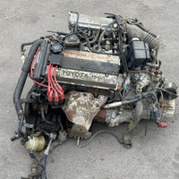 JDM 4A-GE TOYOTA LEVIN ENGINE 1.6L DOHC MOTOR 5 SPEED M/T TRANS | 4age, freeshipping | 2647