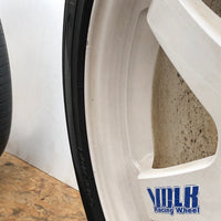 RAYS VOLK TE37 SAGA Forged Wheels White 17x7.5J +48 5x100 215/45 R17 | Wheels and Rims | 17 Inch, 17", 17x71/2JJ, 215/45 R17, 5x100, Subaru, Volk Racing, WRX | 1631