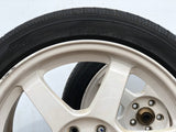 RAYS VOLK TE37 SAGA Forged Wheels White 17x7.5J +48 5x100 215/45 R17