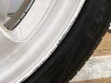 RAYS VOLK TE37 SAGA Forged Wheels White 17x7.5J +48 5x100 215/45 R17