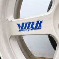 RAYS VOLK TE37 SAGA Forged Wheels White 17x7.5J +48 5x100 215/45 R17