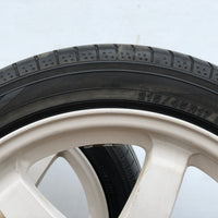 RAYS VOLK TE37 SAGA Forged Wheels White 17x7.5J +48 5x100 215/45 R17