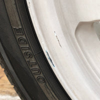 RAYS VOLK TE37 SAGA Forged Wheels White 17x7.5J +48 5x100 215/45 R17