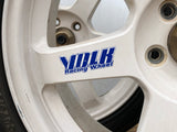 RAYS VOLK TE37 SAGA Forged Wheels White 17x7.5J +48 5x100 215/45 R17