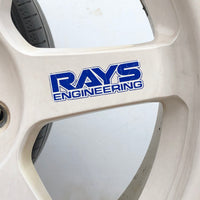 RAYS VOLK TE37 SAGA Forged Wheels White 17x7.5J +48 5x100 215/45 R17