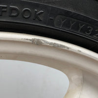 RAYS VOLK TE37 SAGA Forged Wheels White 17x7.5J +48 5x100 215/45 R17