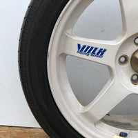 RAYS VOLK TE37 SAGA Forged Wheels White 17x7.5J +48 5x100 215/45 R17