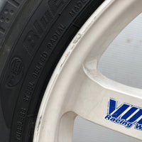 RAYS VOLK TE37 SAGA Forged Wheels White 17x7.5J +48 5x100 215/45 R17