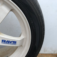 RAYS VOLK TE37 SAGA Forged Wheels White 17x7.5J +48 5x100 215/45 R17
