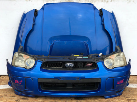 JDM Subaru Impreza WRX STi V8 Bumper Headlights Fenders Grill Hood 2004-2005 GDB