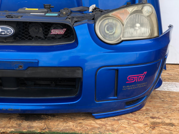 JDM Subaru Impreza WRX STi V8 Bumper Headlights Fenders Grill Hood 2004-2005 GDB | Front End Conversion | Impreza, STI, Subaru, WRX, wrx 2004, wrx 2005, WRX STI | 1632